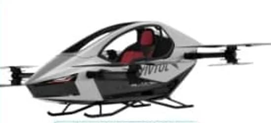 YIVTOL Max aircraft, exact model crop from the supplier’s 2027 price sheet