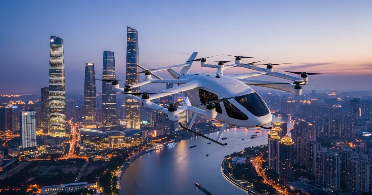 China Is Winning the eVTOL Race: Inside the May 2026 News Surge from EHang, AutoFlight & Inflync