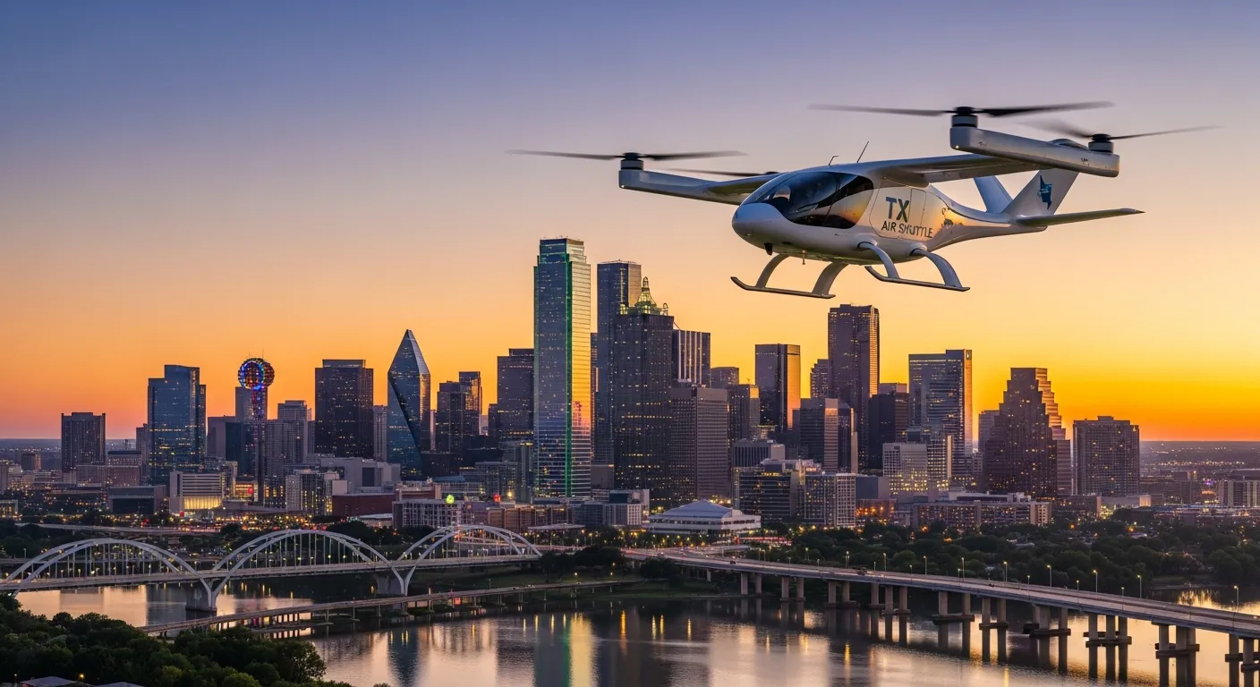 Texas Air Taxi: Dallas, Houston, and Austin Push State-Led Pilot Programs