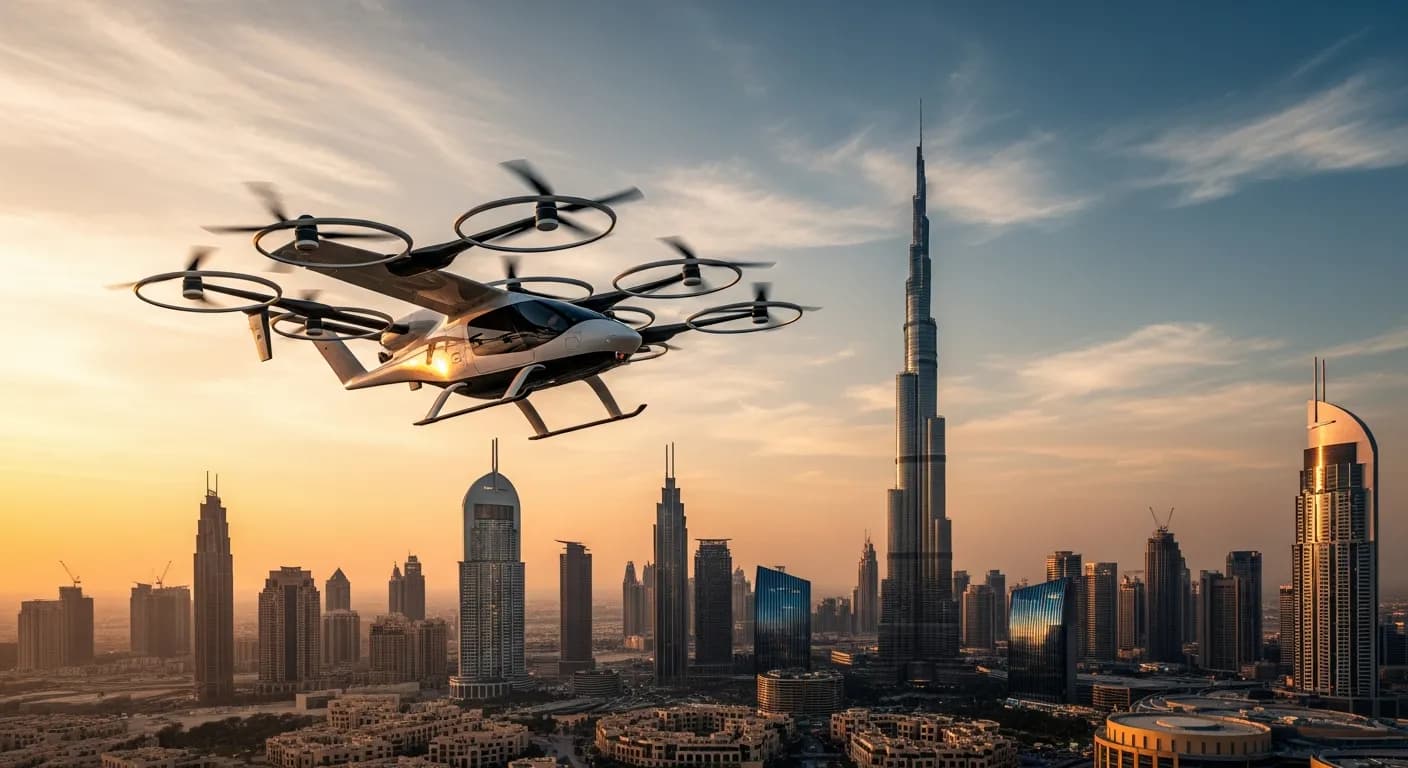 Uber Air Is Here: One-Tap Air Taxi Booking Launches in Dubai 2026 - eVTOL.Travel