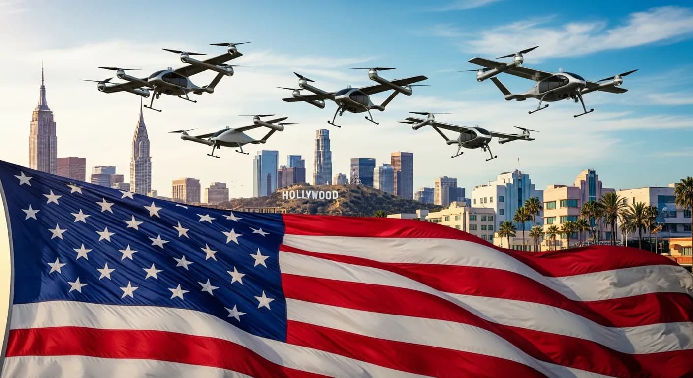 The US Air Taxi Map: Where eVTOLs Will Fly First in 2026