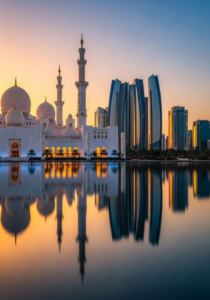 Abu Dhabi skyline